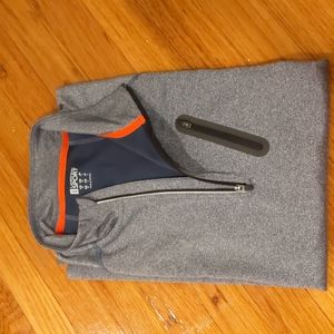 Medium Blue Lands End Men's Speed Half Zip Pullover